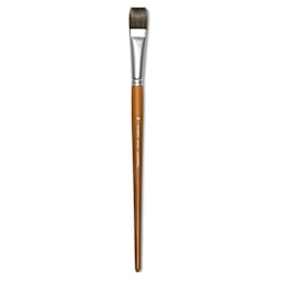 Isabey Isacryl Brush - Bright, Long Handle, Size 12