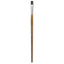 Isabey Isacryl Brush - Filbert, Long Handle, Size 6