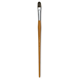 Isabey Isacryl Brush - Filbert, Long Handle, Size 8