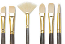 Princeton Dakota Series 6300 Firm Synthetic Hair Brushes and Set 