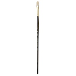 Princeton Series 6300 Dakota Synthetic Bristle Brush - Filbert, Long Handle, Size 2