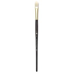 Princeton Series 6300 Dakota Synthetic Bristle Brush - Filbert, Long Handle, Size 8