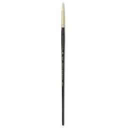 Princeton Series 6300 Dakota Synthetic Bristle Brush - Round, Long Handle, Size 4
