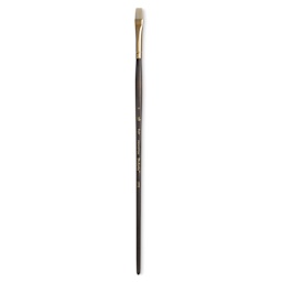 Princeton Series 6300 Dakota Synthetic Bristle Brush - Bright, Long Handle, Size 4