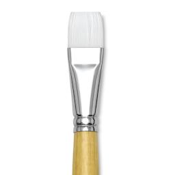 Blick Academic White Synthetic Brush - Bright, Size 20, close-up
