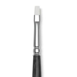 Blick Studio Synthetic Brush - Bright, Long Handle, Size 6, close-up