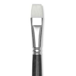 Blick Studio Synthetic Brush - Bright, Long Handle, Size 16, close-up