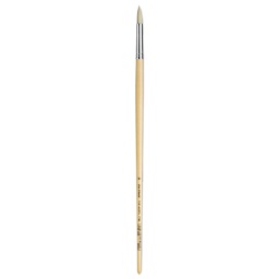 Da Vinci Top Acryl Synthetic Brush - Round, Long Handle, Size 10