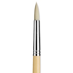 Da Vinci Top Acryl Synthetic Brush - Round, Long Handle, Size 10