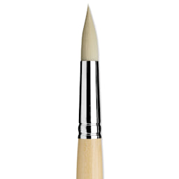 Da Vinci Top Acryl Synthetic Brush - Round, Long Handle, Size 24 close up