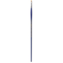 Blick Scholastic Golden Taklon Brush - Bright, Long Handle, Size 2