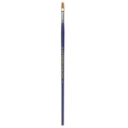 Blick Scholastic Golden Taklon Brush - Flat, Long Handle, Size 8