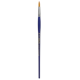 Blick Scholastic Golden Taklon Brush - Round, Long Handle, Size 10