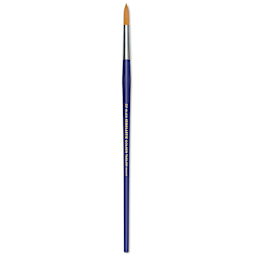 Blick Scholastic Golden Taklon Brush - Round, Long Handle, Size 12
