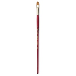 Princeton Synthetic Sable Brush - Filbert, Long Handle, Size 12