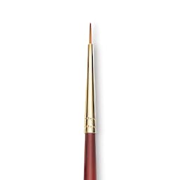 Princeton Synthetic Sable Brush - Round, Long Handle, Size 0