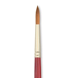 Princeton Synthetic Sable Brush - Round, Long Handle, Size 16