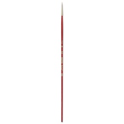 Princeton Synthetic Sable Brush - Round, Long Handle, 2/0