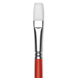 Winsor & Newton University Brush - Flat, Long Handle, Size 8