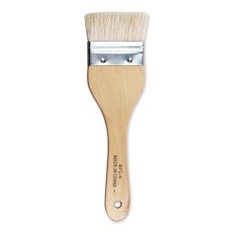 Yasutomo Hake Brush - Flat, Wood Handle, 2-1/2"