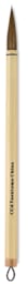 Yasutomo Bamboo Calligraphy Brush - Single brush shown upright