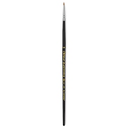 Dynasty Fine Kolinsky Watercolor Round - Size 3/0, Short Handle