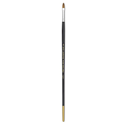 Blick Masterstroke Finest Red Sable Brush - Filbert, Size 6, Long Handle, View full brush