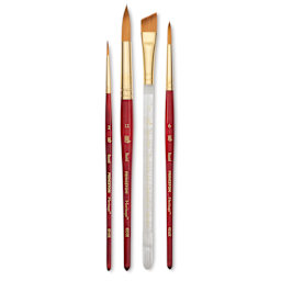 Princeton Series 4050 Heritage Synthetic Sable Brush Set - Blick Exclusive, Set of 4