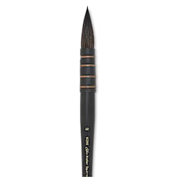 Silver Brush Atelier Quill Series Squirrel Brush - Size 60, Short Handle