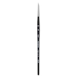 Princeton Aqua Elite Series 4850 Synthetic Brush - Round, Size 3/0, Short Handle