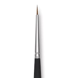 Princeton Aqua Elite Series 4850 Synthetic Brush - Round, Size 3/0, Short Handle, close up
