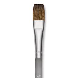 Princeton Aqua Elite Series 4850 Synthetic Brush- Wash, Size 1/2", Short Handle, close up