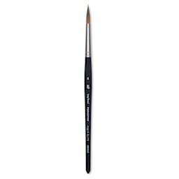 Princeton Aqua Elite Series 4850 Synthetic Brush - Long Round, Size 8, Short Handle