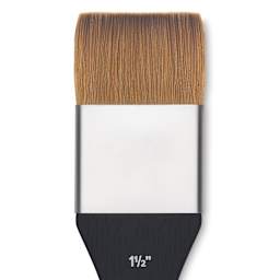Princeton Aqua Elite Series 4850 Synthetic Brush - Mottler, Size 1-1/2", Short Handle, close up