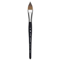 Princeton Aqua Elite Series 4850 Synthetic Brush - Oval Wash, 3/4", Short Handle