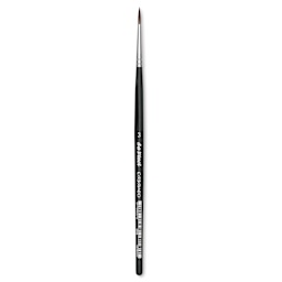 Da Vinci Casaneo Synthetic Squirrel Watercolor Brush - Round, Size 3, Short Handle, Synthetic