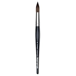 Da Vinci Casaneo Synthetic Squirrel Watercolor Brush - Round, Size 20, Short Handle, Synthetic