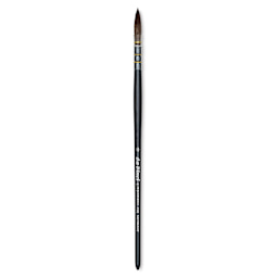Da Vinci Casaneo Synthetic Squirrel Watercolor Brush - Quill Round Wash, Size 0, Short Handle, Synthetic