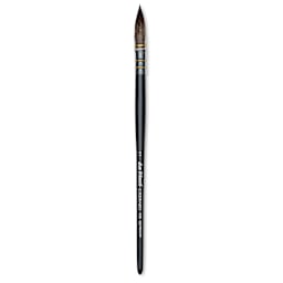 Da Vinci Casaneo Synthetic Squirrel Watercolor Brush - Quill Round Wash, Size 2, Short Handle, Synthetic