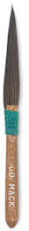 Mack Squirrel Hair Sword Striper - Single Size 00 Striper shown upright
