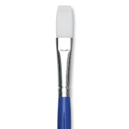 Blick Scholastic Wonder White Brush - One-Stroke, 1/2", close up