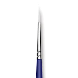 Blick Scholastic Wonder White Brush - Script, Size 0 close up