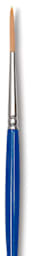 Blick Scholastic Short Handle Golden Taklon Brush- Script brush