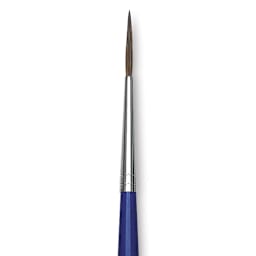 Blick Scholastic Red Sable Brush - Script, Size 1 close up