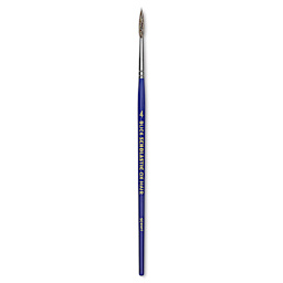 Blick Scholastic Ox Hair Brush - Script, Short Handle, Size 4