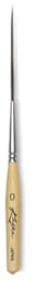 Kafka Design Pinstriping Brushes - Size 0 Brush shown vertically