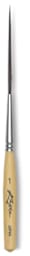 Kafka Design Pinstriping Brushes - Size 1 Brush shown vertically