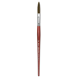 Escoda Light Ox Hair Script/Liner Brush - Filbert, Size 12