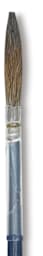 Luco Kazan Round Lettering Brushes - Closeup of tip of Size 8 brush