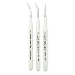 Silver Brush Ultra-Mini Brush Set - Tight Spot Brushes, Set of 3